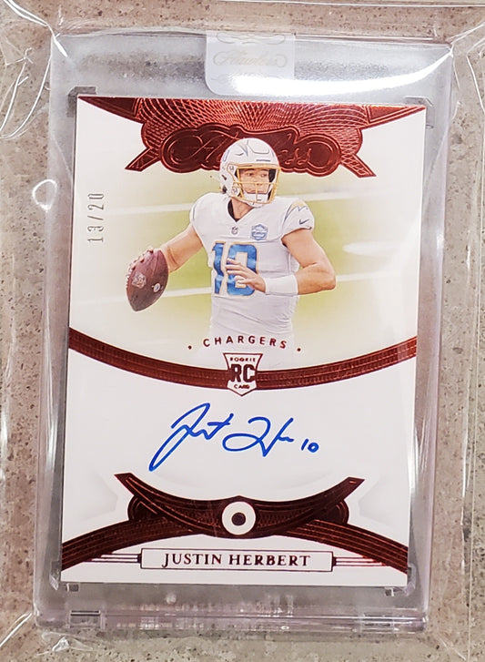 Flawless - Justin Herbert - Signed